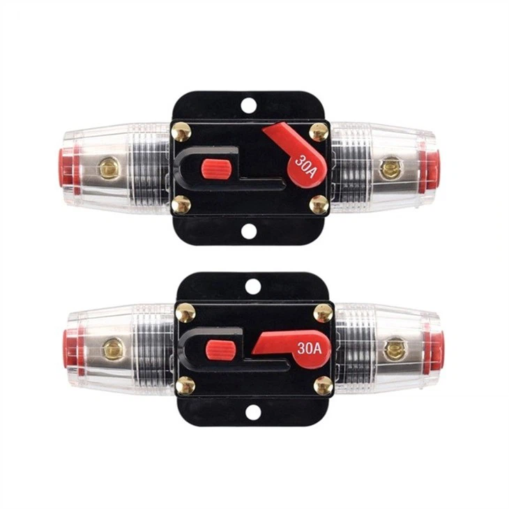 Waterproof Inline Circuit Breaker Switch Manual Reset